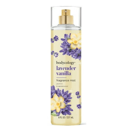 Bodycology Long-Lasting Fragrance Body Mist, Lavender Vanilla, 8 fl oz