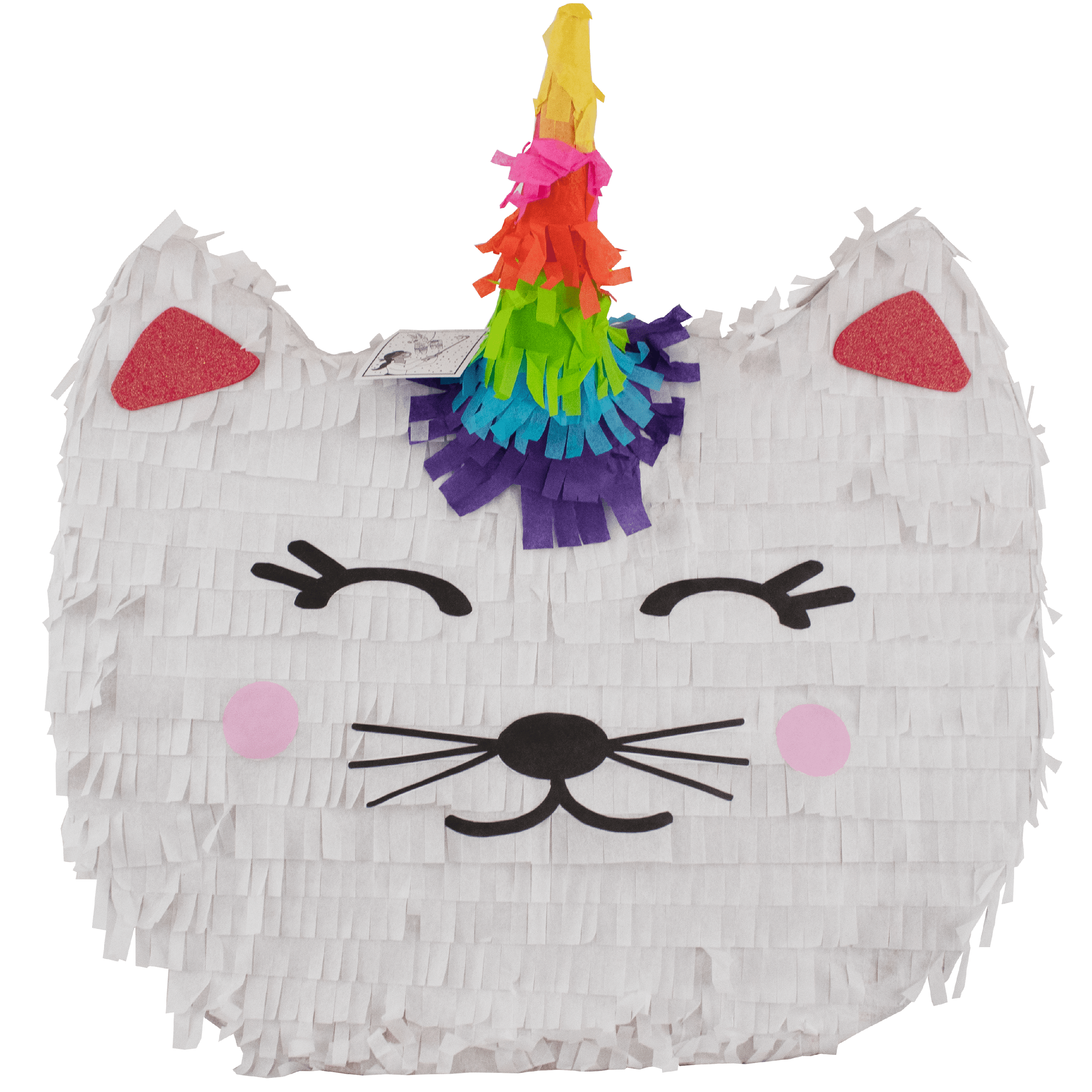 Cat Pinata for Kids Birthday Party 14 x 12.8 in 