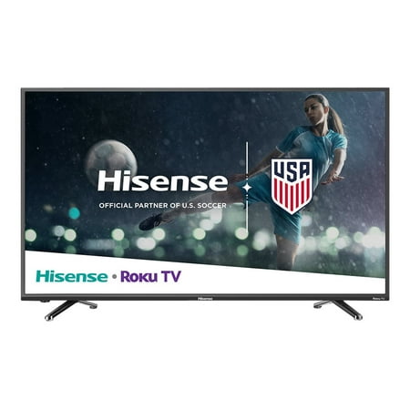 Hisense 32H4E-1 - 32" Diagonal Class (31.5" viewable) - H4 Series LED-backlit LCD TV - Smart TV - Roku TV - 720p 1366 x 768 - direct-lit LED