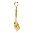 thumbnail image 2 of 14K Yellow Gold 3-Dimensional Polished Textured Finished Sailboat Design Charm Pendant, 2 of 5