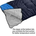thumbnail image 5 of YAHHU Adult Winter Sleeping Bag with Arm Zipper Holes, Cotton Warmth, Ventilated Foot, Compact Compression Bag, 5 of 8