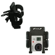Gomadic Air Vent Clip Based Cradle Holder Car / Auto Mount suitable for the GoPro Hero3 - Lifetime Warranty