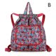 thumbnail image 2 of Mochila Deportiva de Viaje Plegable Gran Capacidad Seco-Húmedo Pequeños Racimos de Flores Yashi, 2 of 5
