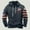 Navy, variant on yardsong Men's Oversized Western Ethnic Hoodie - American Flag Aztec Vintage Graphic Hooded Sweatshirt with Pocket Coffee,XXXL