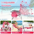 thumbnail image 3 of Resenkos Patio Furniture Sets,Outdoor & Patio Furniture Sets,4 Piece Patio Rocking Set with Glass-Top Table-Navy, 3 of 10