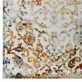 thumbnail image 3 of Modway Reflect 94.5x122" Primrose Ornate Floral Lattice Rug in Ivory/Light Blue, 3 of 9