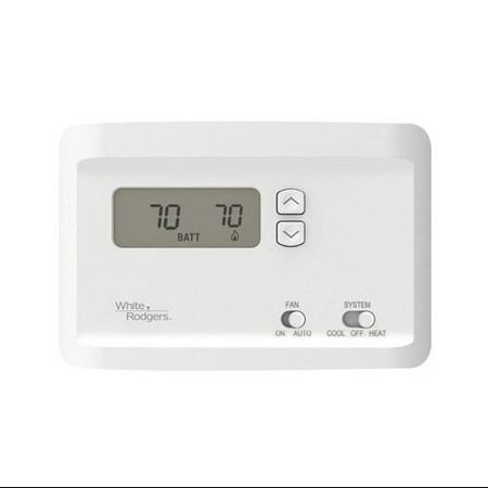White-Rodgers Division NP100 Thermostat, Electronic, Non-Programmable