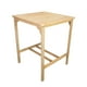 thumbnail image 3 of Juego De Mesa De Madera Maciza Con 2 Sillas Altas Bossa Cala, 3 of 5