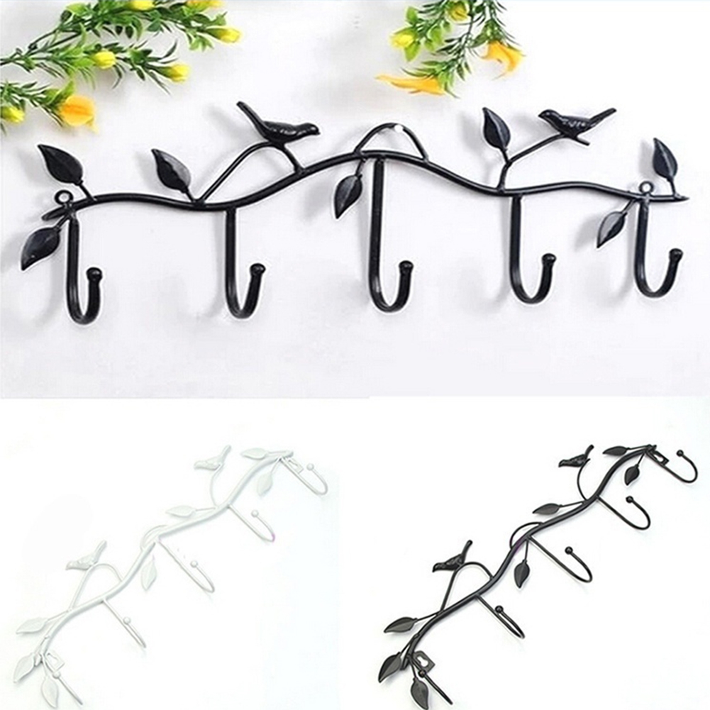 Bird Metal Over Door Hanger Hook Kitchen Hat Coat Clothes Towel Holder