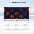 thumbnail image 4 of KLL 80s Style Palm Trees Microfiber Beach Towel Fast Drying,Extra Large 27.5"x55" Sand Free Beach Towel Super Lightweight Towels, 4 of 5