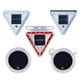 thumbnail image 1 of Luz solar para coche, tipo táctil, multimodo, antirrobo, luz de advertencia de seguridad para estacionamiento, luz lateral, 1 of 2