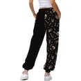 thumbnail image 4 of XINPING Halloween Sweatpants Women 2026 Loose Fit High Waisted Baggy Joggers Pants Casual Fall Novelty Lounge Bottoms Pockets Cute Y2K Joggers with Pockets Party Daily Wear, 4 of 7