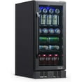 thumbnail image 1 of Restored Newair NBC096BS00-RB 15" Built-in Beverage Fridge, 96 Cans, Black (Refurbished), 1 of 7