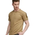 thumbnail image 1 of Playera Deportiva Licra Spandex Lisa Táctica Cuello Redondo, 1 of 8