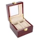 thumbnail image 5 of Caja De Reloj Caja De Reloj Con 2 Rejillas Almacenamiento De Joyería Vintage Estuche De Viaje Organizador Para Hombres Y Mujeres Soporte Para Caja De Presentación De Reloj De, 5 of 7