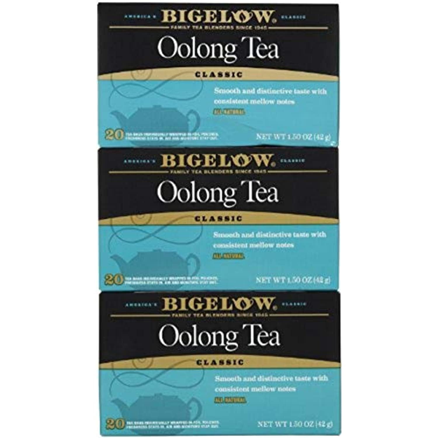 Bigelow Tea Oolong, 20 Bags (3 Pack)