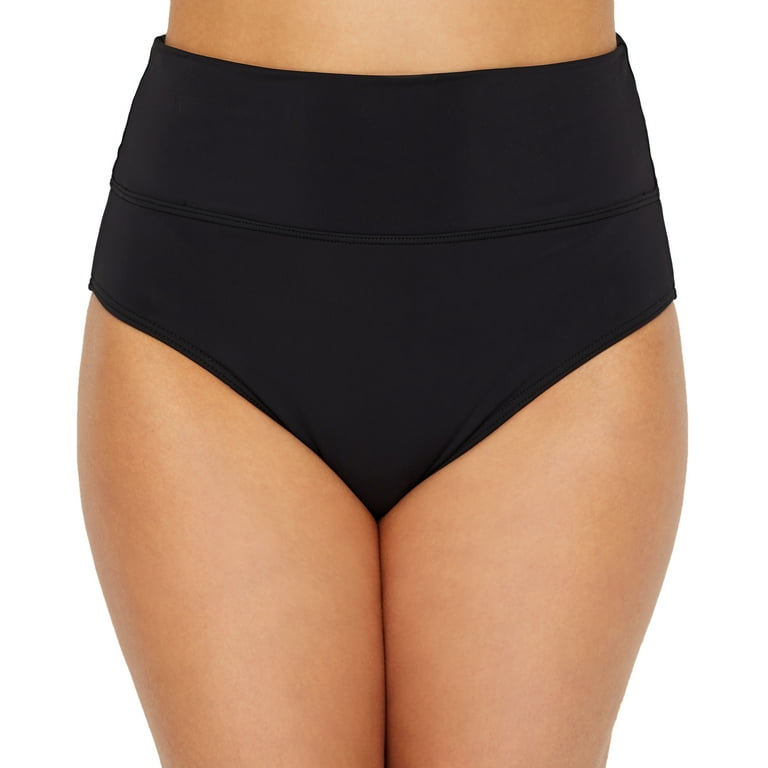 Walmart black bikini bottoms sale