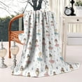 thumbnail image 3 of Ballet Princess Pattern Blanket,Comfortable Soft Lamb Wool Throw Blanket,All Season,Warm Lightweight Blankets for Sofa Bed Couch Living Room Chair,50"x60", 3 of 4