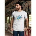 thumbnail image 2 of Retro Color Fly Design T-Shirt Men -Image by Shutterstock, Male x-Large, 2 of 4