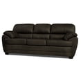 thumbnail image 2 of Sala de Piel Genuina Sofá y Love Seat CONFORTOPIEL  Florencia Chocolate, 2 of 5