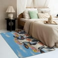 thumbnail image 4 of Washable Rugs 2x3 Funny Cow Rug & Home Decor - Front Door Mat Indoor Entrance, Farm Animal Rugs for Entryway, Non Slip Soft Low Pile Small Area Rug, Cattle Carpet & Room Decorations Y-&183, 4 of 7