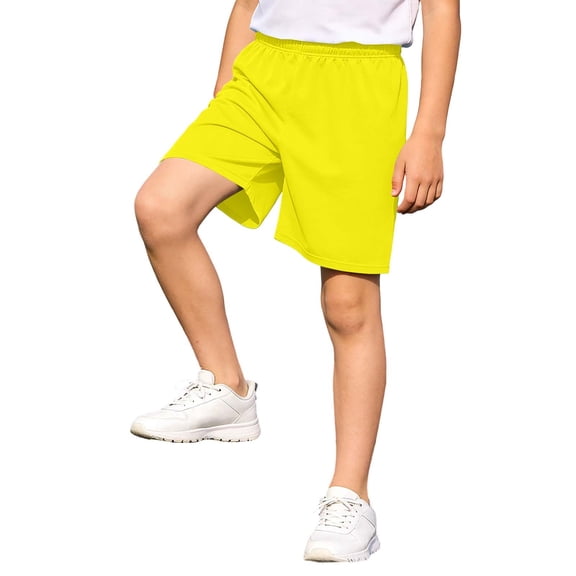 CAIVO Sports Shorts For Children Pants Fitness Running Football Shorts Competition Training Pants Fashion Style Children Trendy Summer Leisure Bottoms