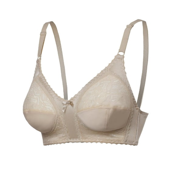 FashionOutfit Women's Wireless No Padded Lace Nursing Bras
