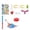 Style B-A13, variant on 2026 4-in-1 Sprinkler 360° Rotating Water Spray Toy Hydro Baseball Launcher Stomp Rocket Outdoor Backyard Pool Party Game(Style A)