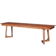 thumbnail image 3 of Godenza Bench Walnut-Color:Brown,Finish:NC Lacquer (Matt),Style:Mid-century modern, 3 of 4