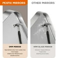 thumbnail image 2 of 42"x32" Aluminum Alloy Wall Mount Rounded Corner Rectangular Mirror,Silver, 2 of 4