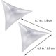 thumbnail image 2 of 100 Pcs Stair Dust Corners- Dust Corners For Stairs-triangle Transparent Crystal Dust-proof Corner Home Cabinet Wardrobe Drawer Dead Angle Anti-stair, 2 of 5
