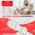 thumbnail image 2 of Playtex Baby® Anti-Colic, Reduce Gas, Air Free Nurser Bottle with 15 Pre-Sterilized Disposable Drop-Ins Liners, Closer to Breastfeeding, 3x8 ounce Bottles, 2 of 9