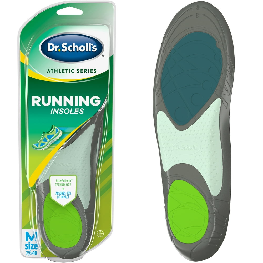 Dr. Scholl’s Running Shoe Insoles for Men (7.5-10) - Inserts to Help ...