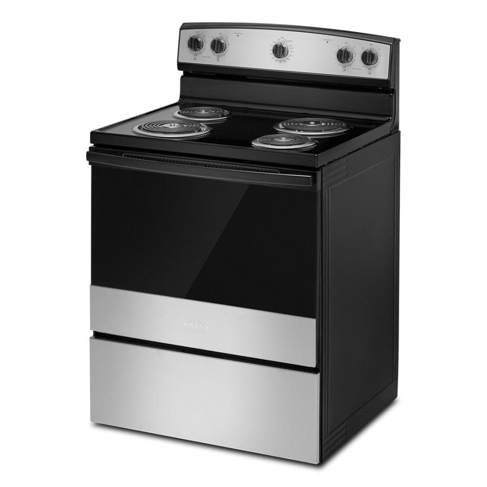 Amana Acr4203mn 30" Wide 4.8 Cu. Ft. Free Standing Electric Range - White