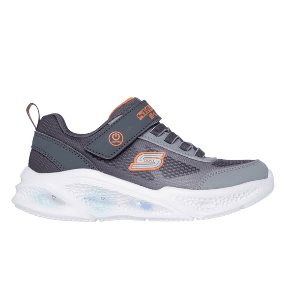 Tenis Skechers Meteor Lights Jr Unisex Sport gris 18