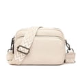 thumbnail image 1 of 1 pieza bolso de hombro blanco, 1 of 4