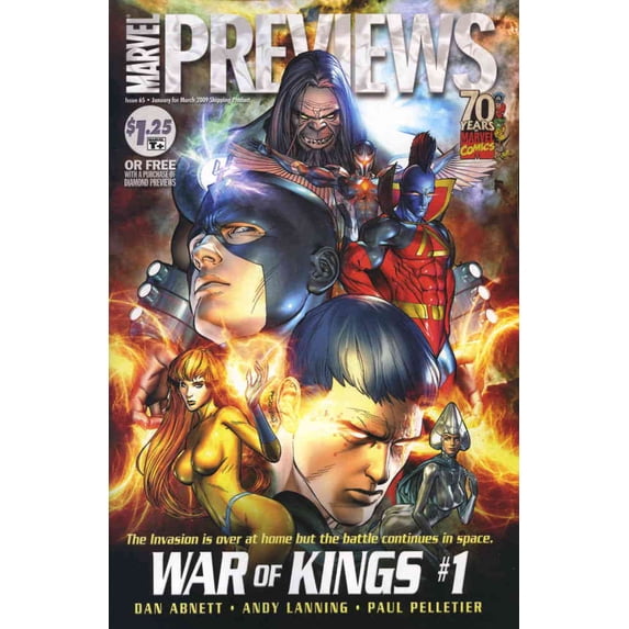 Marvel Previews #65 VF ; Marvel Comic Book