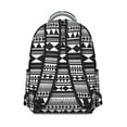 thumbnail image 3 of "Boho Chic Commuter Backpack – Vintage Pattern, 17 Inch Laptop Pocket, Durable Oxford Fabric, Large Capacity for Campus & Travel", 3 of 6
