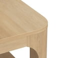 thumbnail image 6 of Plank+Beam Solid Wood Forma Coffee Table, Center Table for Living Room with Storage, Blonde, 6 of 10