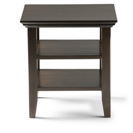 Simpli Home - Acadian End Table - Brunette Brown