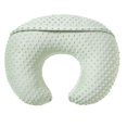 thumbnail image 3 of Almohada de lactancia para bebé QUENESS BABY con funda transpirable verde, 3 of 7