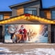 thumbnail image 4 of The Merry The Background Party Santa Photography Puerta de garaje con fondo festivo 65 x 5 pies, 4 of 6