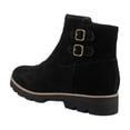 thumbnail image 3 of Vionic Carissa Women's Boots Black Suede Leather Size 6 M, 3 of 8