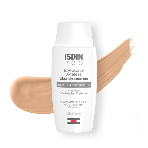 Protector solar ISDIN Eryfotona Ageless SPF 50+ 100% mineral 100 ml