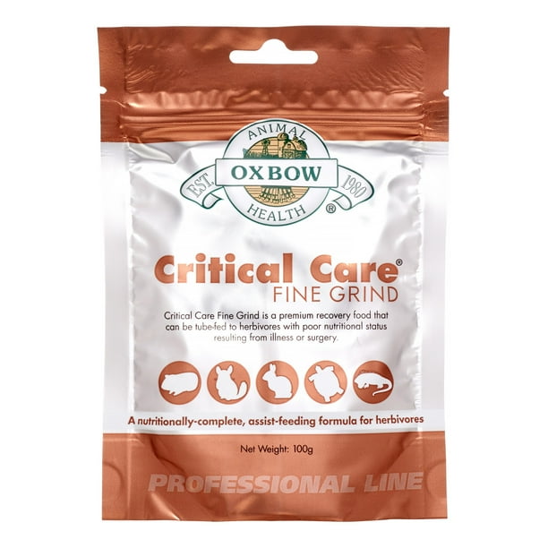 Oxbow Critical Care Fine Grind Small Animal Food 3 5 Oz Walmart Com Walmart Com