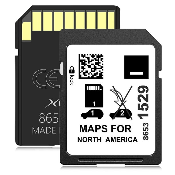 Actualización de mapas con tarjeta SD de navegación 2024 XGEEK 8653 1529 GM