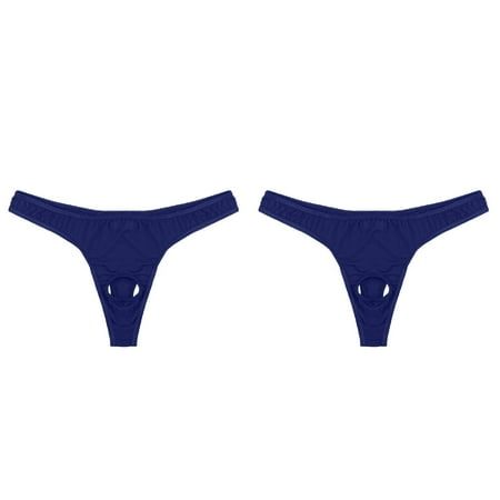 Wijhcboe 2 Pack Mens Womens Sexy Lingerie with Garter And Stockings Lingerie Micro Thong Bikini Role Playing Lingerie for Women Large Front Hole Underwear Underpants Sexy Lingerie plus Size