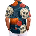 thumbnail image 5 of LRGSHF Halloween Costumes Vintage Horror T Shirt for Men Skeleton Graphic Tees for Adult 2026 Fall Spooky Season, 5 of 6