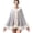 White, variant on Fewfanhot Sequin Faux Fur Trim Cape Shawl, Open Front Warm Poncho Wrap for Women Evening Wedding Party Dresses