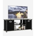 thumbnail image 6 of TV Cabinet with Storage, Entertainment Center with 2 Bins for TVs Up to 50", TV Stand for Living Room, Bedroom, 6 of 6